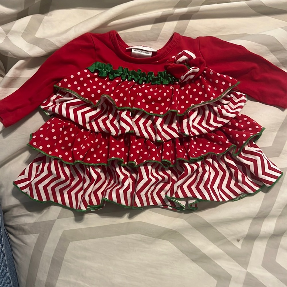 Christmas dress size 3-6 months